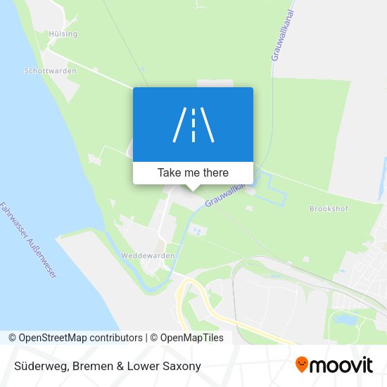 Süderweg map