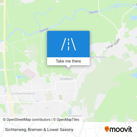 Sichterweg map