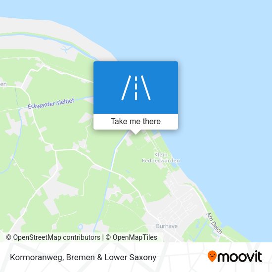Kormoranweg map