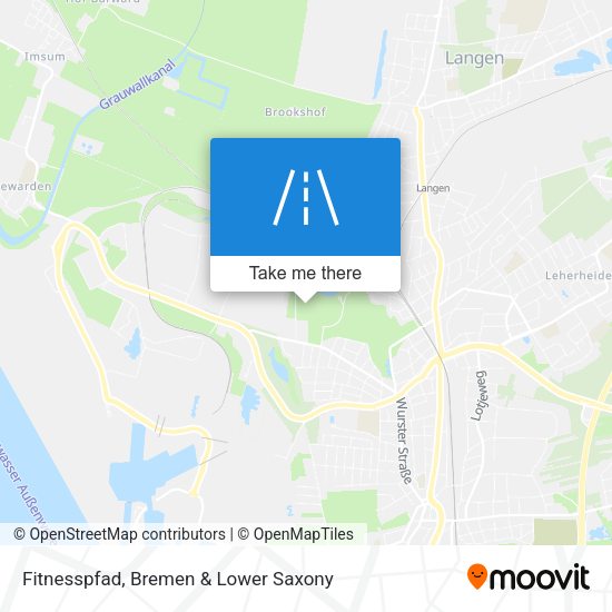 Fitnesspfad map