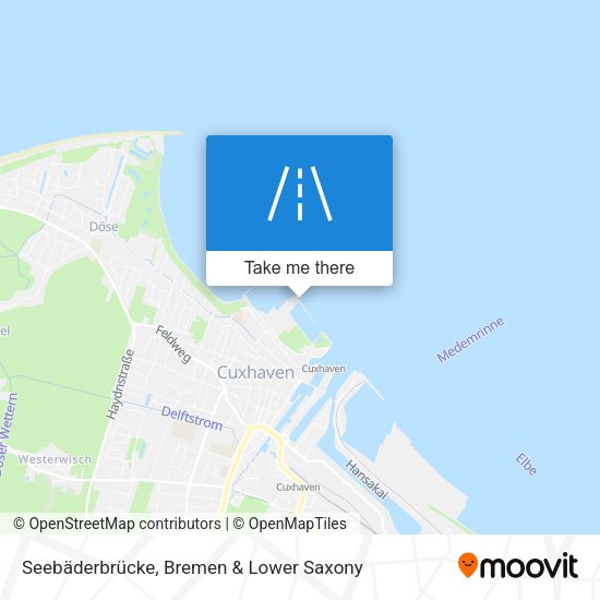 Seebäderbrücke map