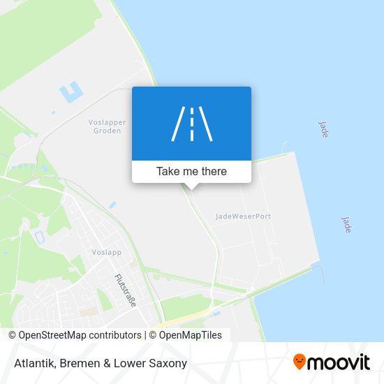 Atlantik map