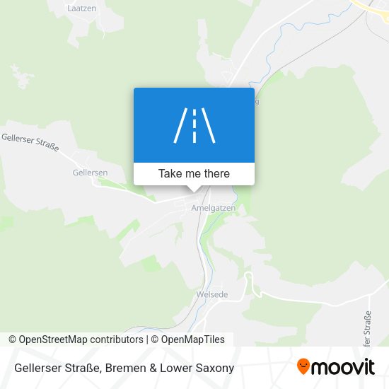 Gellerser Straße map