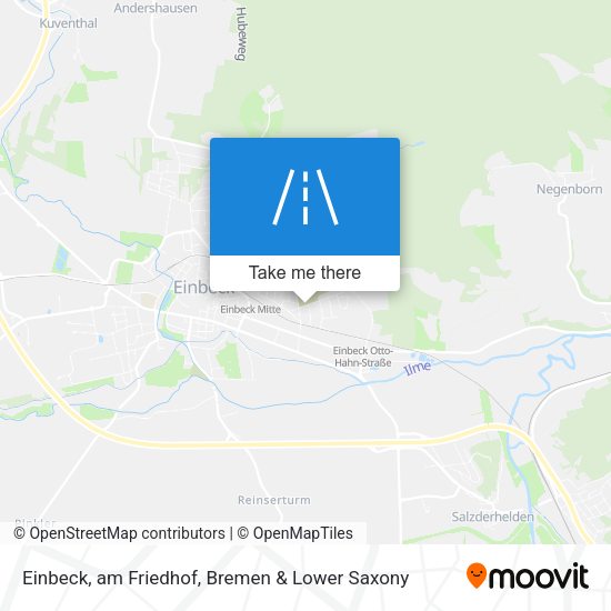 Einbeck, am Friedhof map