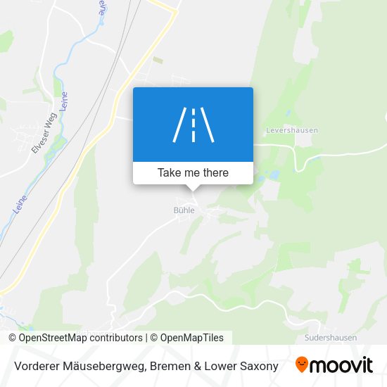 Vorderer Mäusebergweg map
