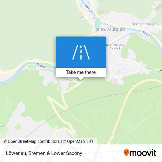 Löwenau map