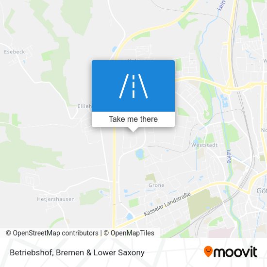 Betriebshof map
