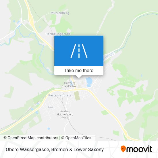 Obere Wassergasse map