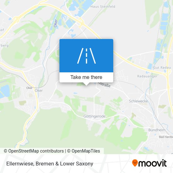 Ellernwiese map