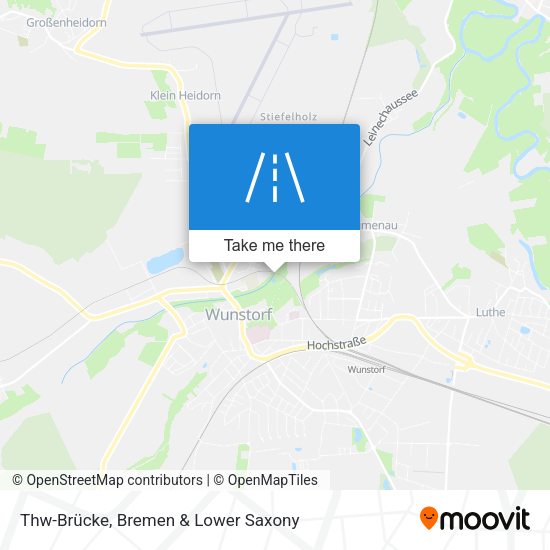 Thw-Brücke map
