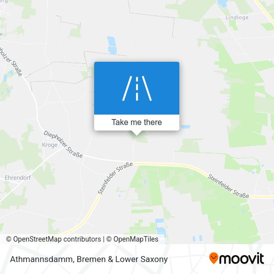 Athmannsdamm map