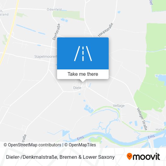 Dieler-/Denkmalstraße map