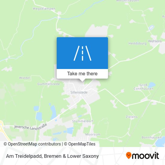 Am Treidelpadd map