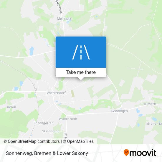 Sonnenweg map