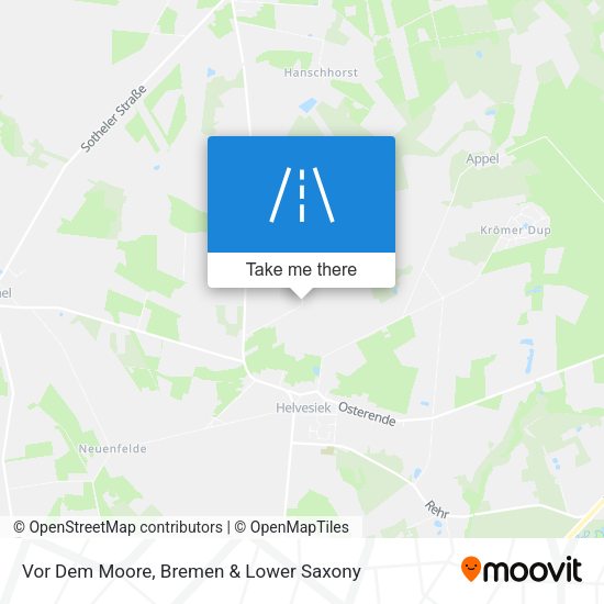 Vor Dem Moore map