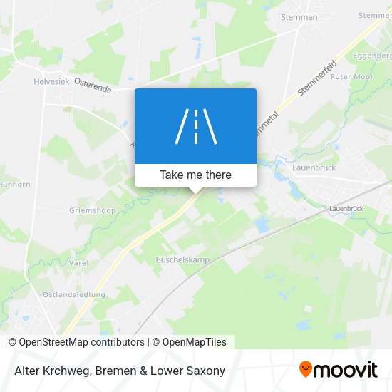 Alter Krchweg map