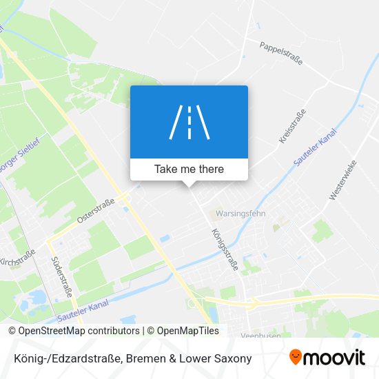 König-/Edzardstraße map