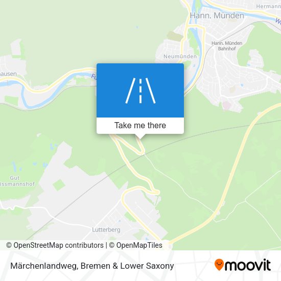 Märchenlandweg map