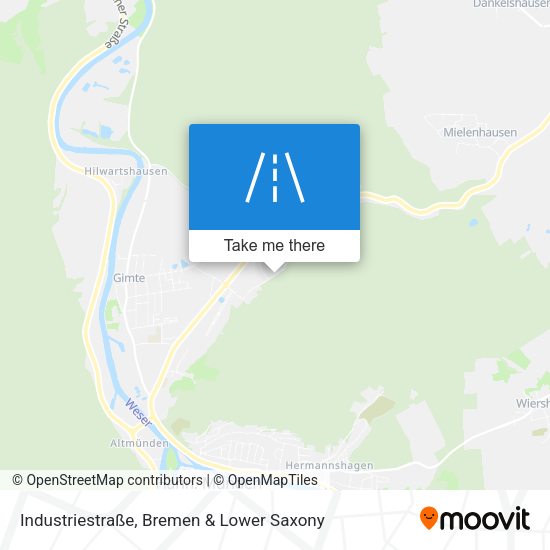 Industriestraße map