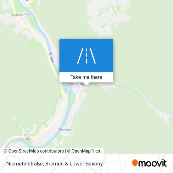 Niemetalstraße map