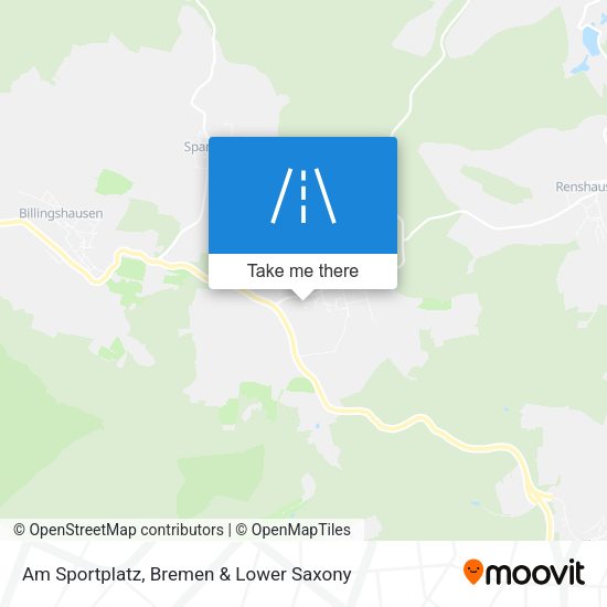 Am Sportplatz map