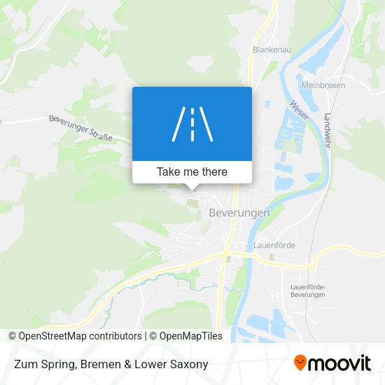 Zum Spring map