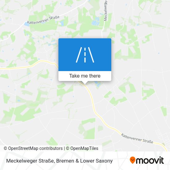 Meckelweger Straße map