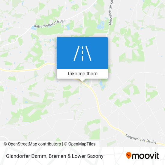 Glandorfer Damm map