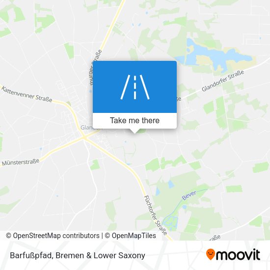 Barfußpfad map