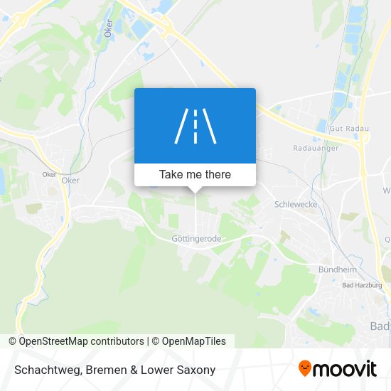 Schachtweg map