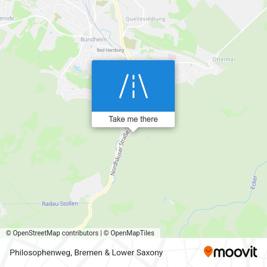 Philosophenweg map