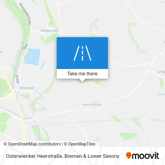 Osterwiecker Heerstraße map