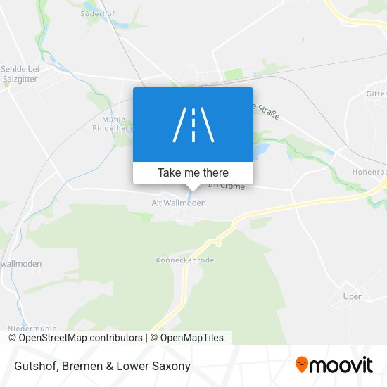 Gutshof map
