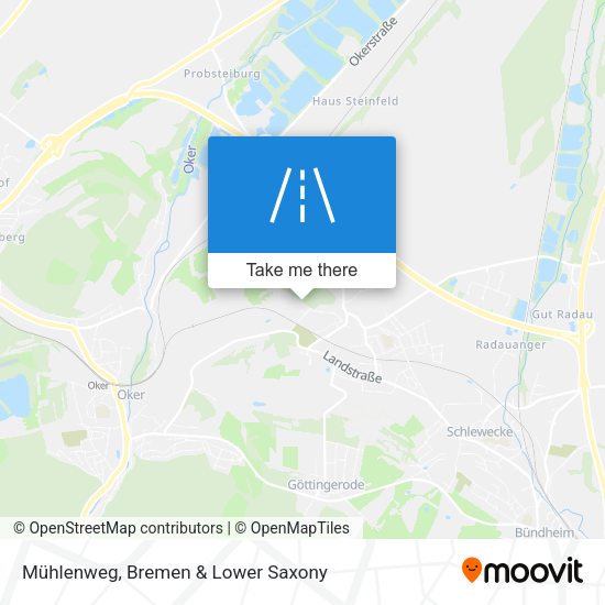 Mühlenweg map