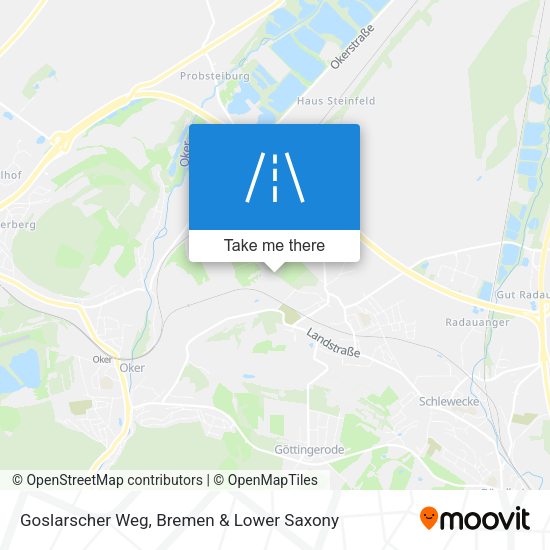 Goslarscher Weg map