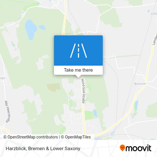 Harzblick map