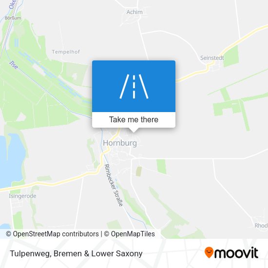 Tulpenweg map