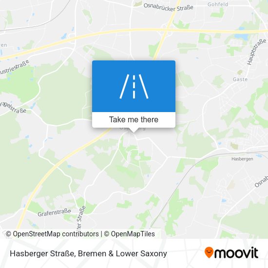 Hasberger Straße map