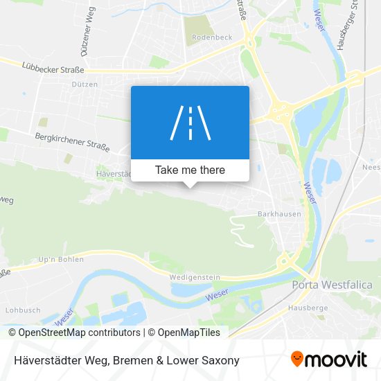 Häverstädter Weg map