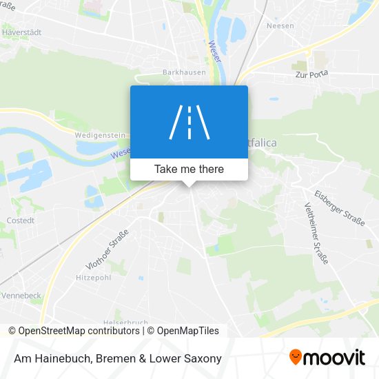Am Hainebuch map