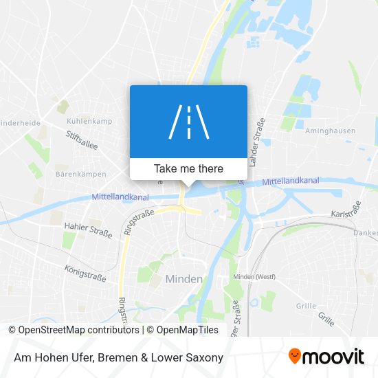 Am Hohen Ufer map