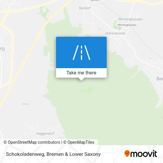 Schokoladenweg map