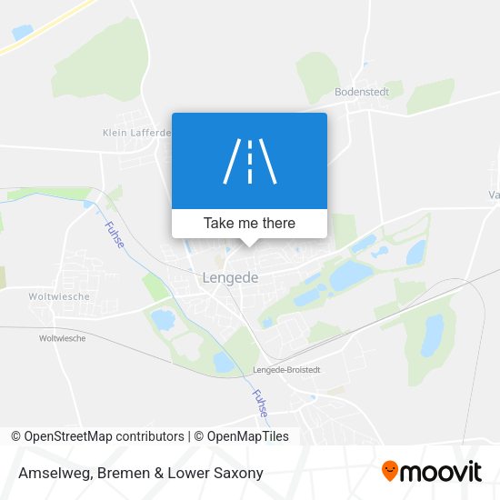 Amselweg map