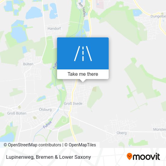 Lupinenweg map