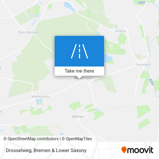 Drosselweg map