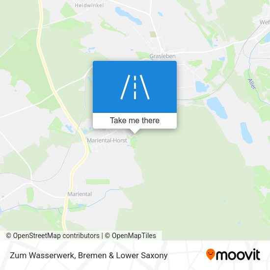 Zum Wasserwerk map