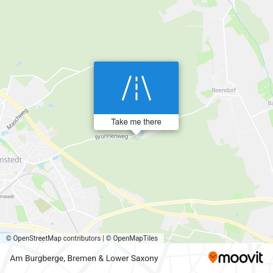 Am Burgberge map