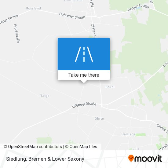 Siedlung map