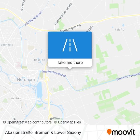 Akazienstraße map