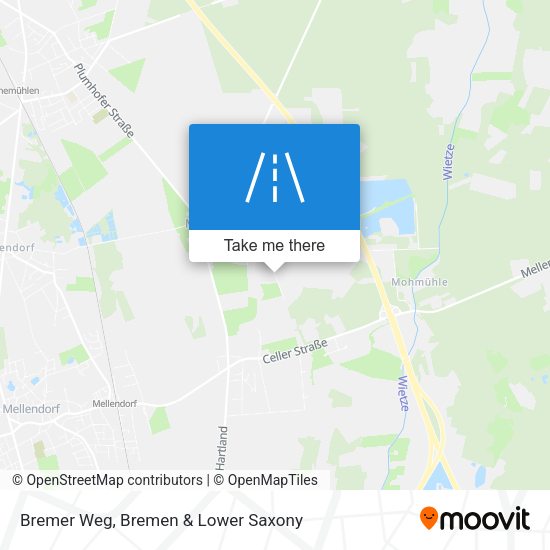 Bremer Weg map